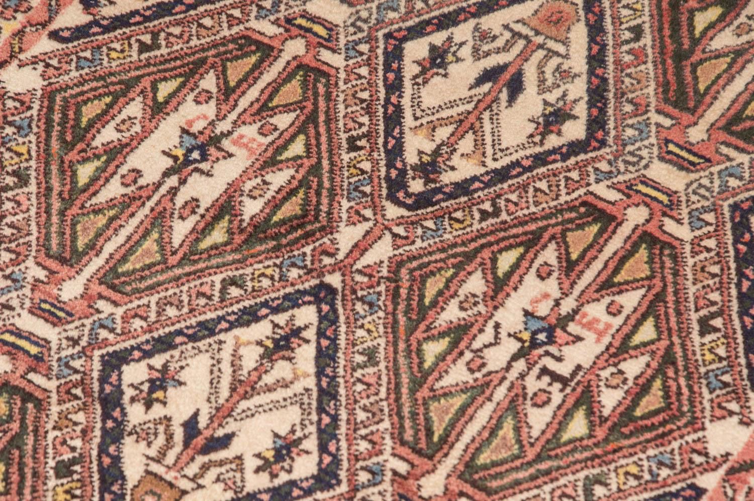 Tapis de couloir Tapis persan - Nomadic - 181 x 62 cm - multicolore