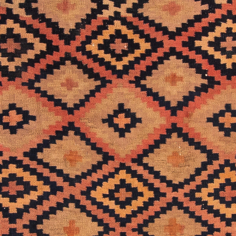 Tapis de couloir Tapis Kelim - Vieux - 330 x 145 cm - multicolore