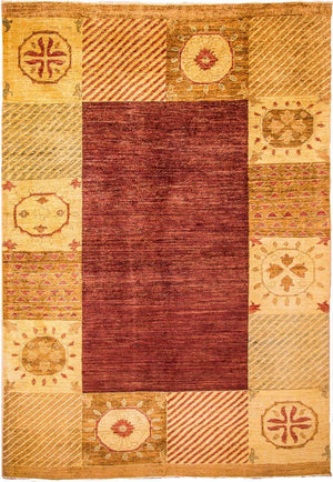 Tapis Ziegler - Moderne - 256 x 179 cm - rouge