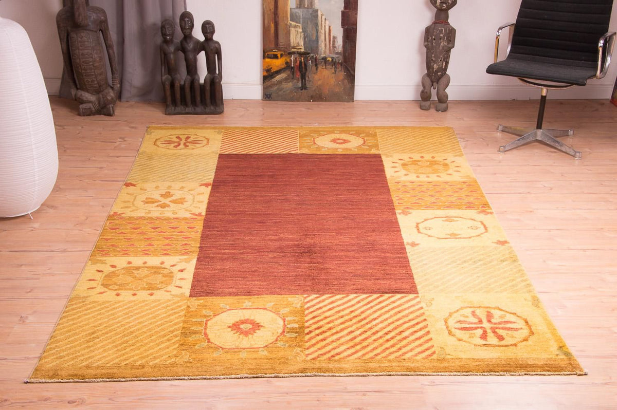 Tapis Ziegler - Moderne - 256 x 179 cm - rouge