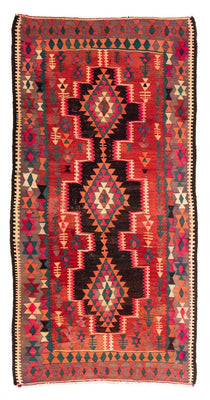 Tapis Kelim - Vieux - 290 x 150 cm - multicolore
