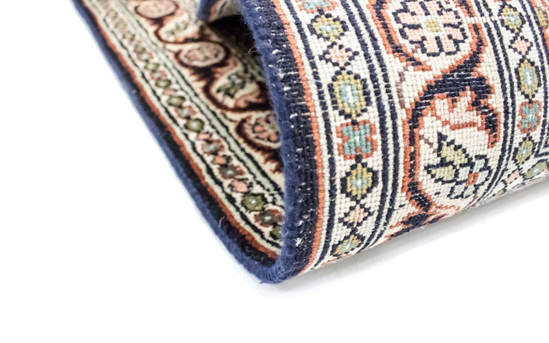 Tapis en soie - Soie du Cachemire - 124 x 65 cm - multicolore