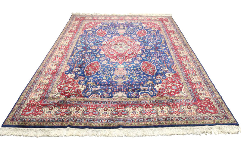 Tapis persan - Tabriz - 457 x 344 cm - bleu