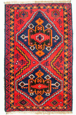 Tapis Belutsch - 125 x 72 cm - rouge