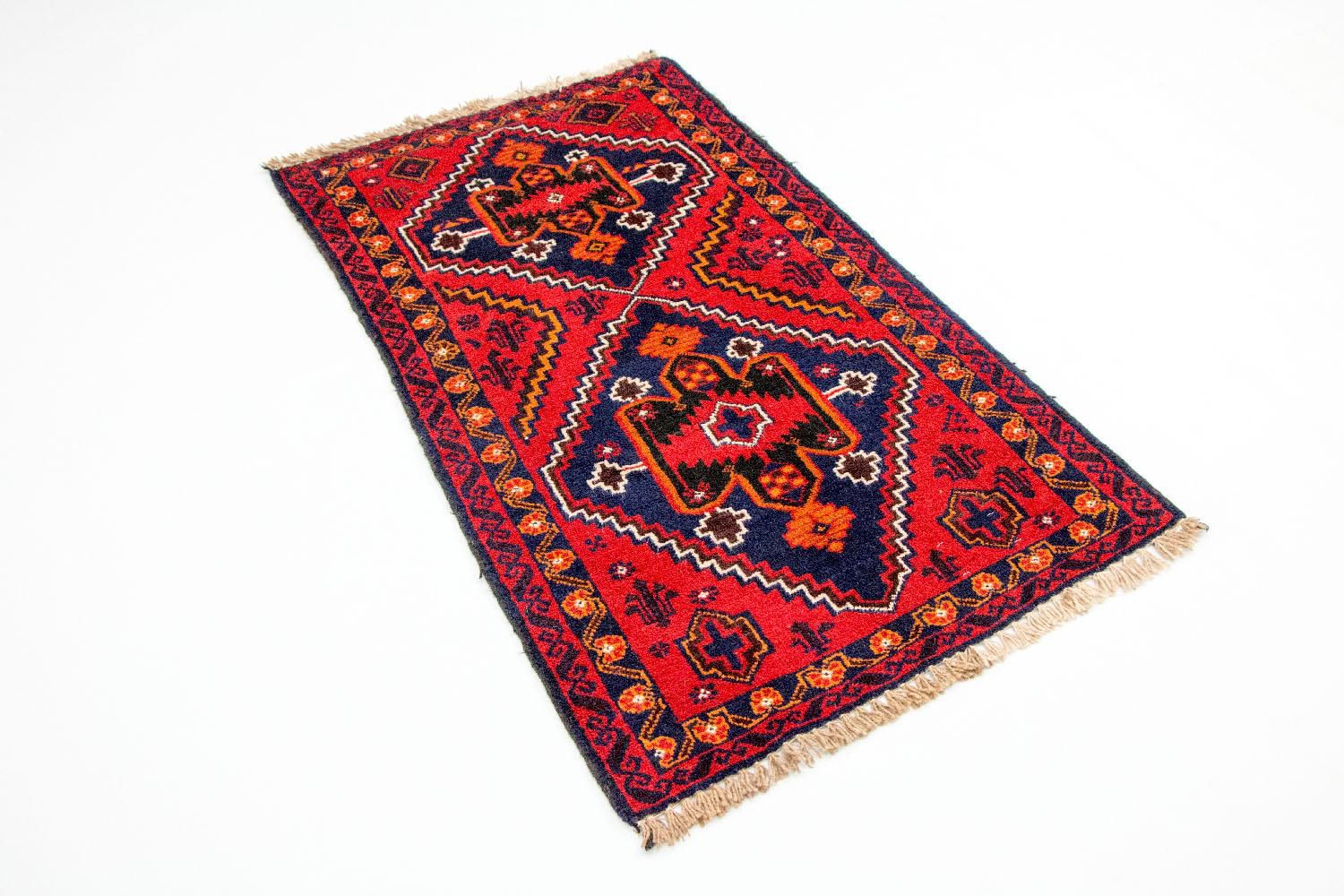 Tapis Belutsch - 125 x 72 cm - rouge