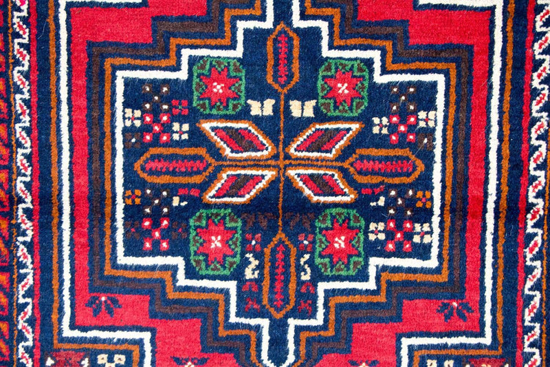 Tapis Belutsch - 126 x 73 cm - rouge