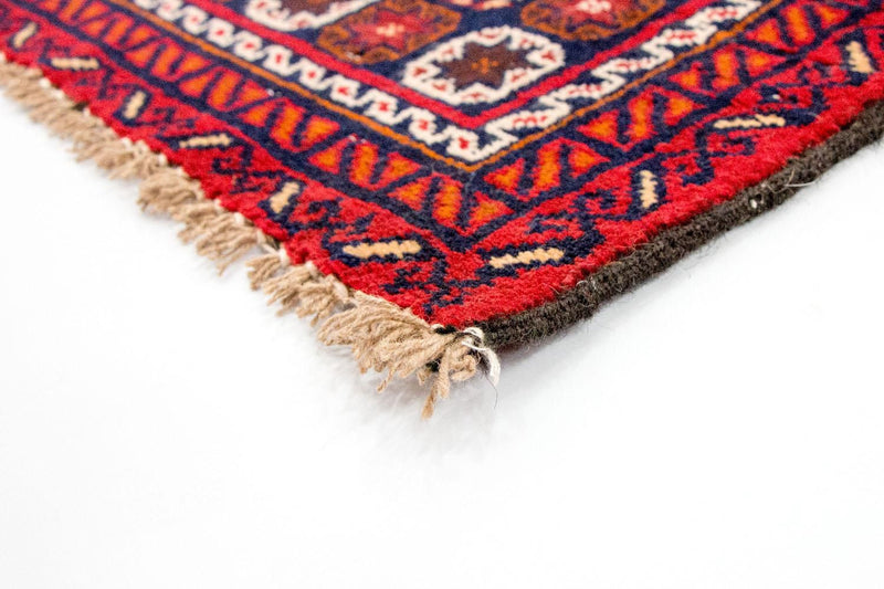 Tapis Belutsch - 126 x 73 cm - rouge