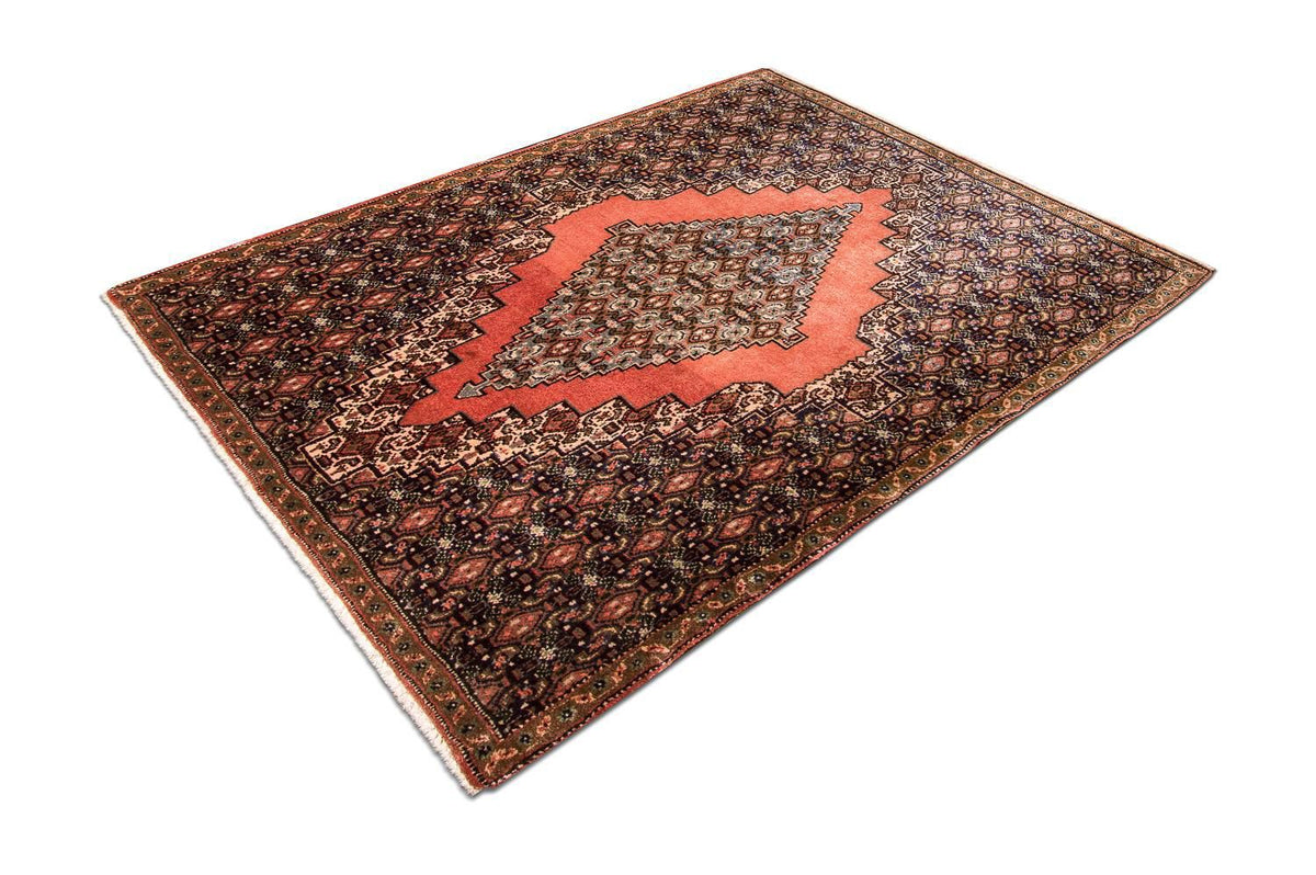 Tapis persan - Classique - 106 x 78 cm - bleu