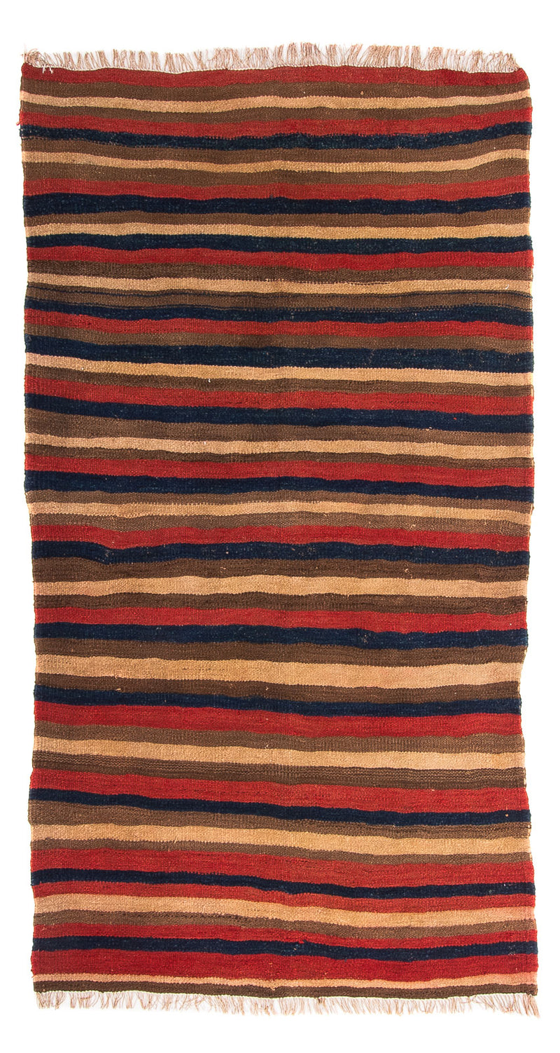 Tapis Kelim - Vieux - 220 x 120 cm - multicolore