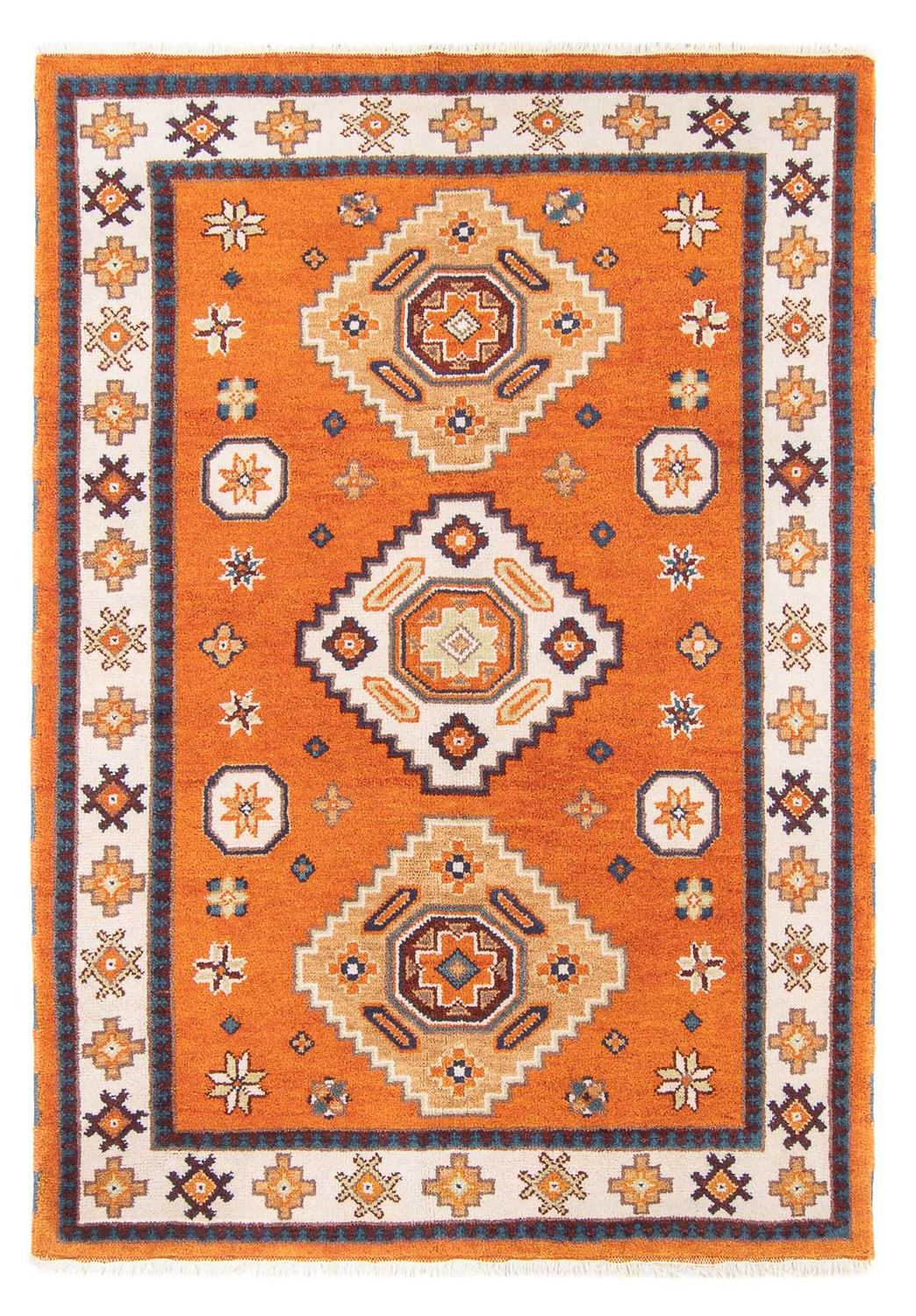 Tapis Ziegler - Kazak - 204 x 147 cm - orange