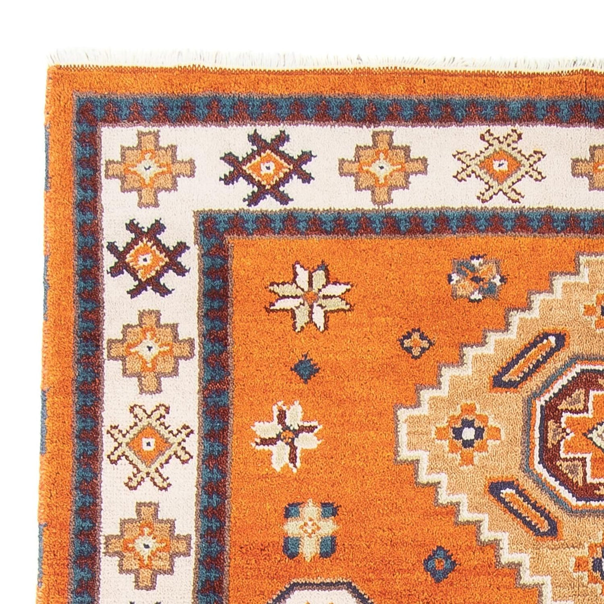 Tapis Ziegler - Kazak - 204 x 147 cm - orange