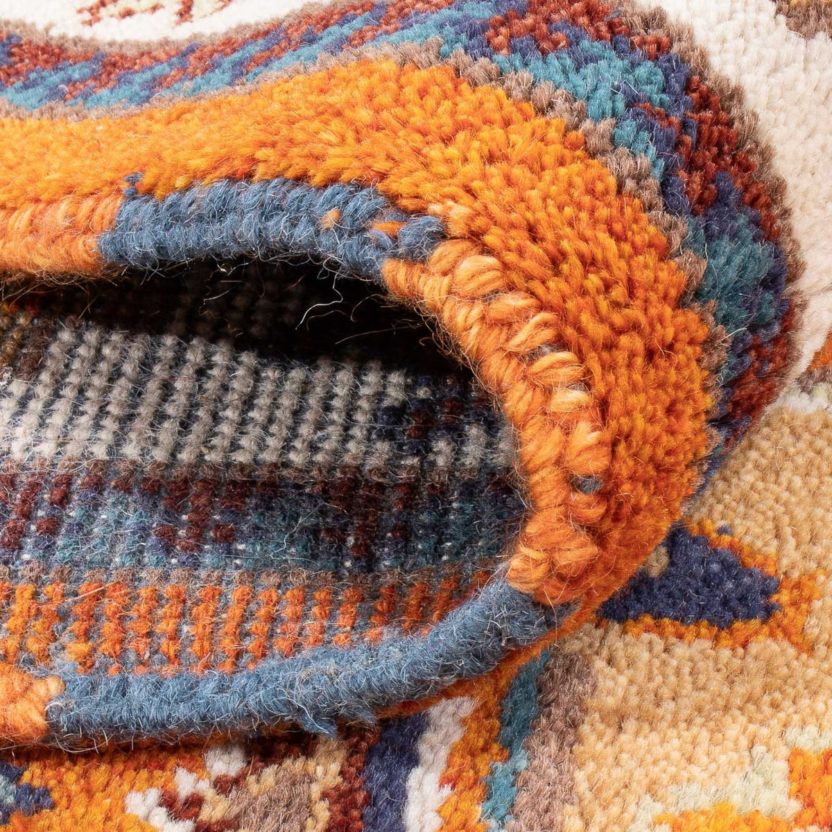 Tapis Ziegler - Kazak - 204 x 147 cm - orange