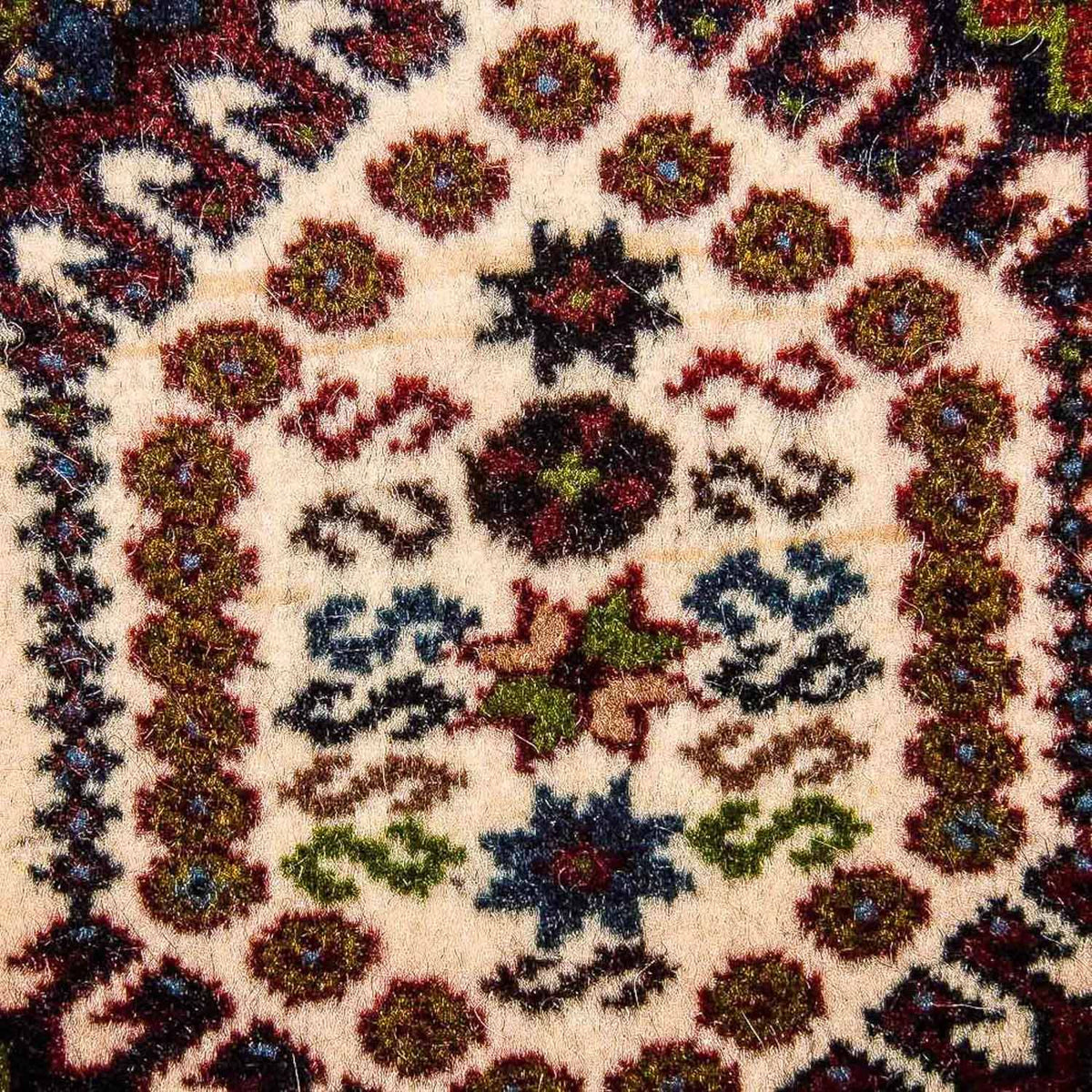 Tapis persan - Nomadic - 83 x 53 cm - beige