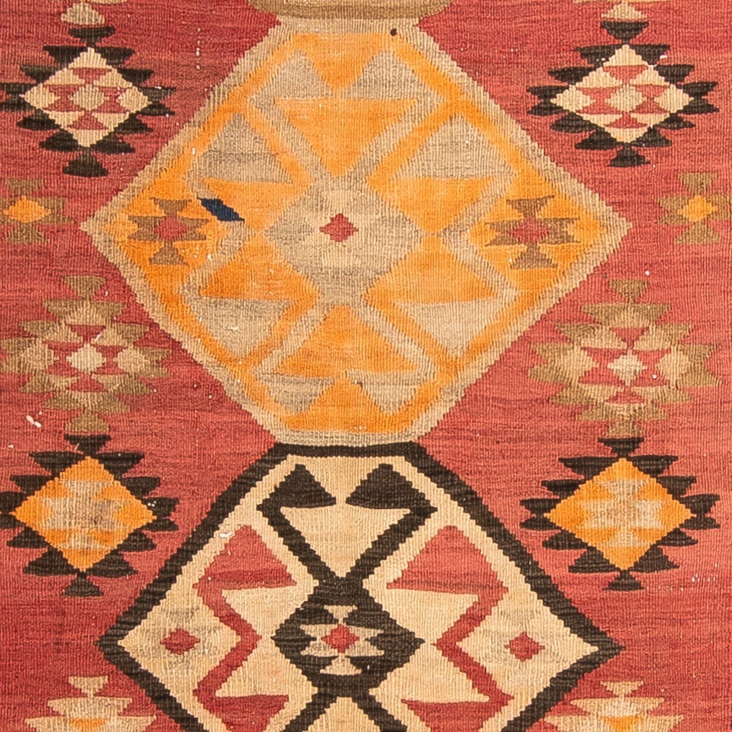 Tapis Kelim - Vieux - 200 x 110 cm - multicolore
