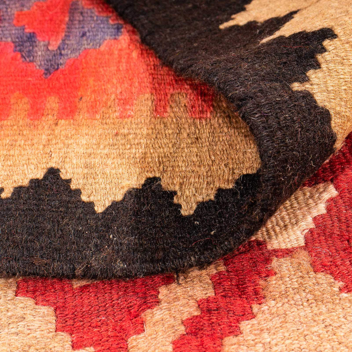 Tapis de couloir Tapis Kelim - Vieux - 240 x 117 cm - multicolore