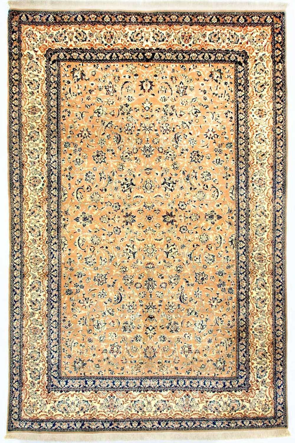 Tapis persan - Nain - Premium - 235 x 152 cm - beige