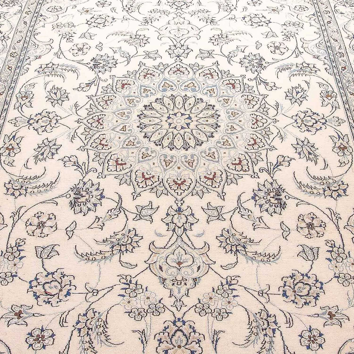 Tapis persan - Nain - Premium - 248 x 163 cm - beige