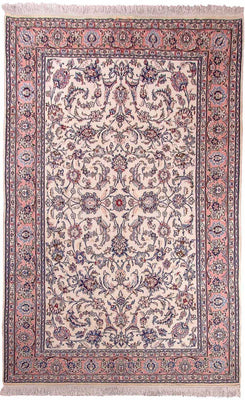 Tapis persan - Nain - Royal - 291 x 196 cm - beige