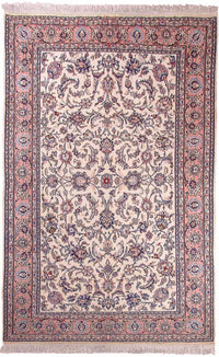 Tapis persan - Nain - Royal - 291 x 196 cm - beige