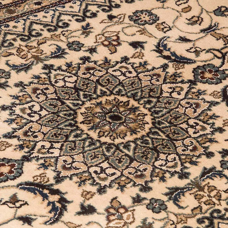 Tapis persan - Nain - 214 x 118 cm - beige