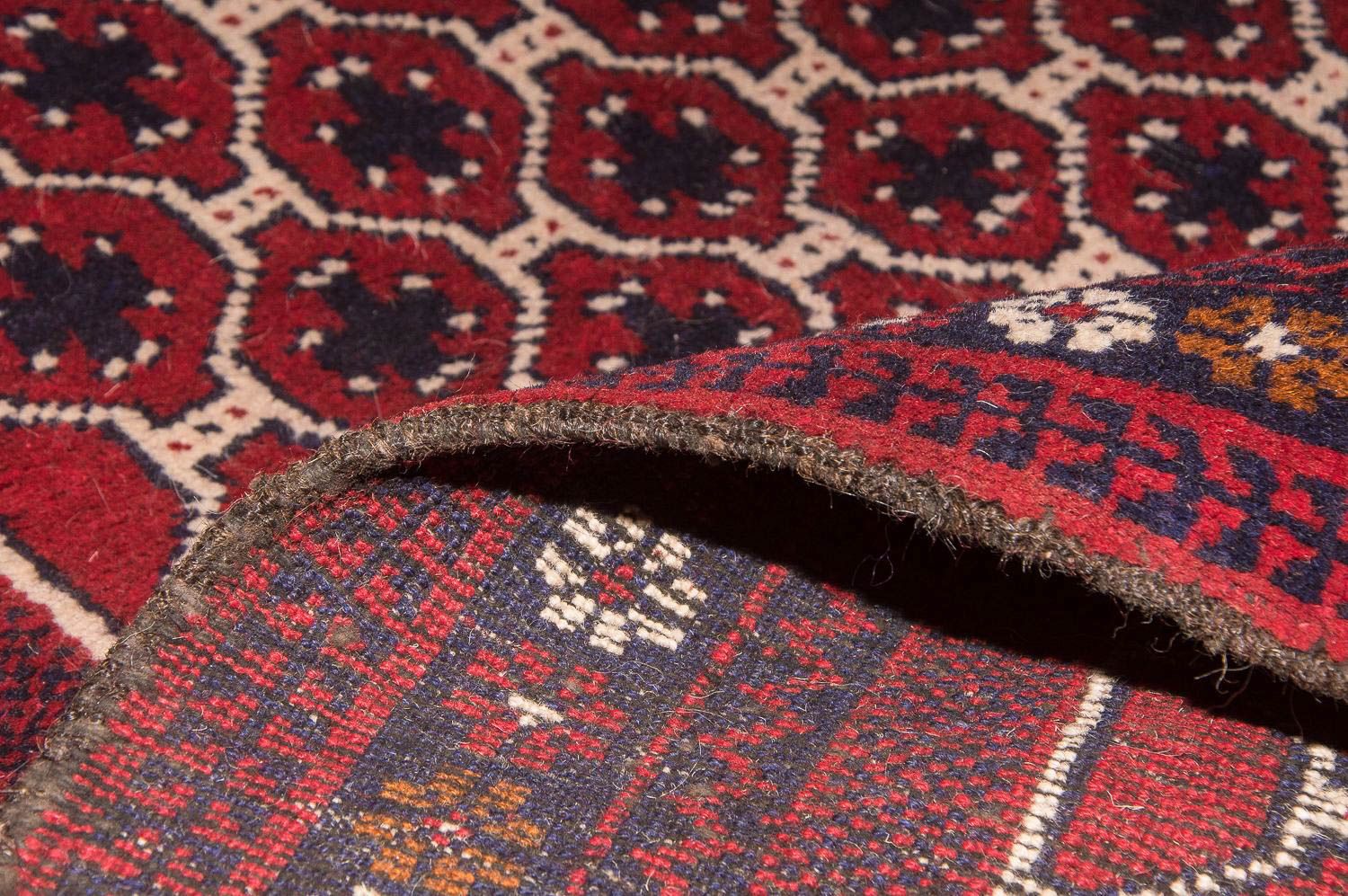 Tapis Belutsch - 131 x 79 cm - multicolore
