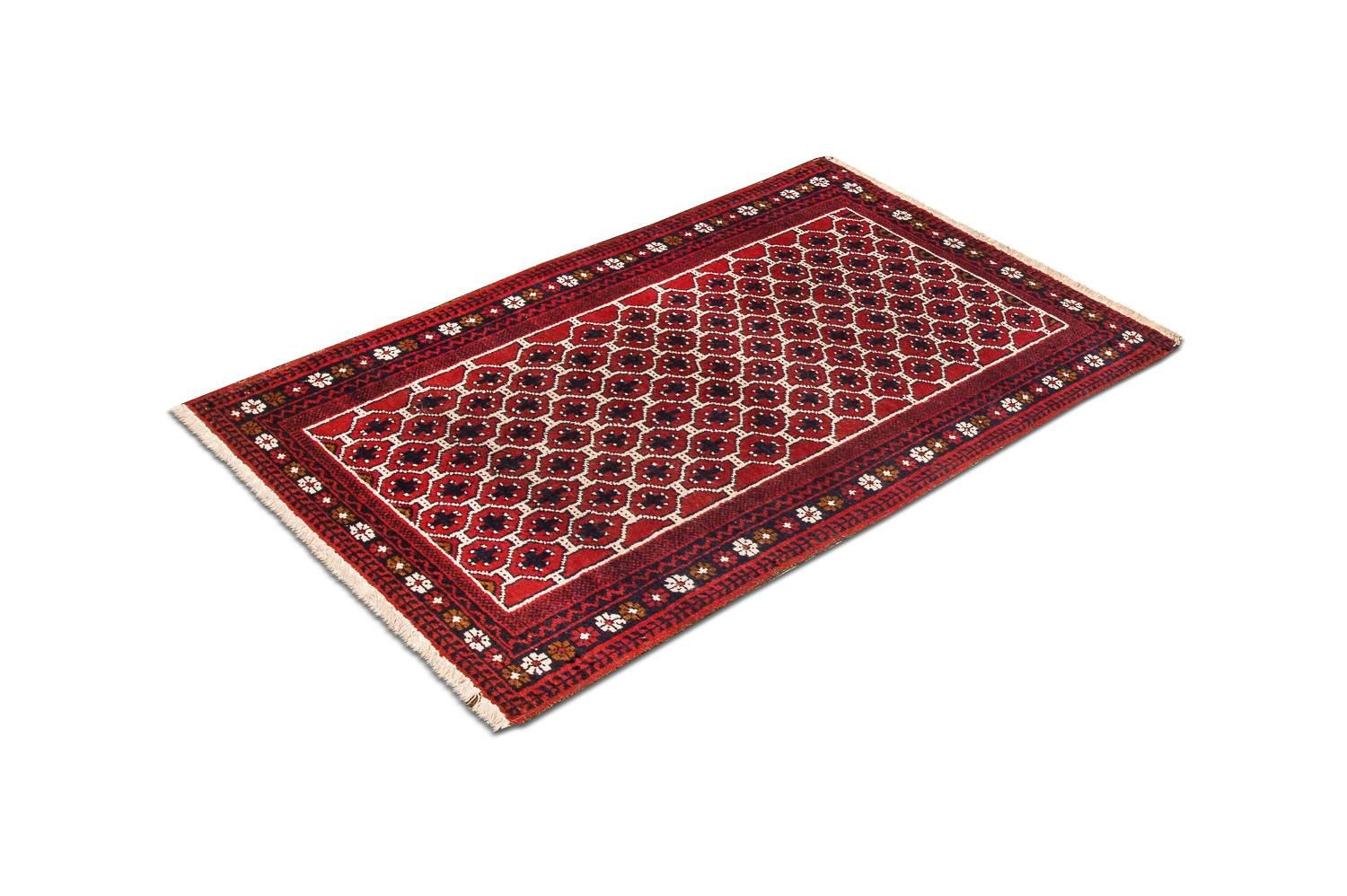 Tapis Belutsch - 131 x 79 cm - multicolore