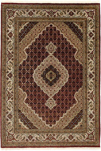 Tapis persan - Tabriz - 233 x 163 cm - rouge