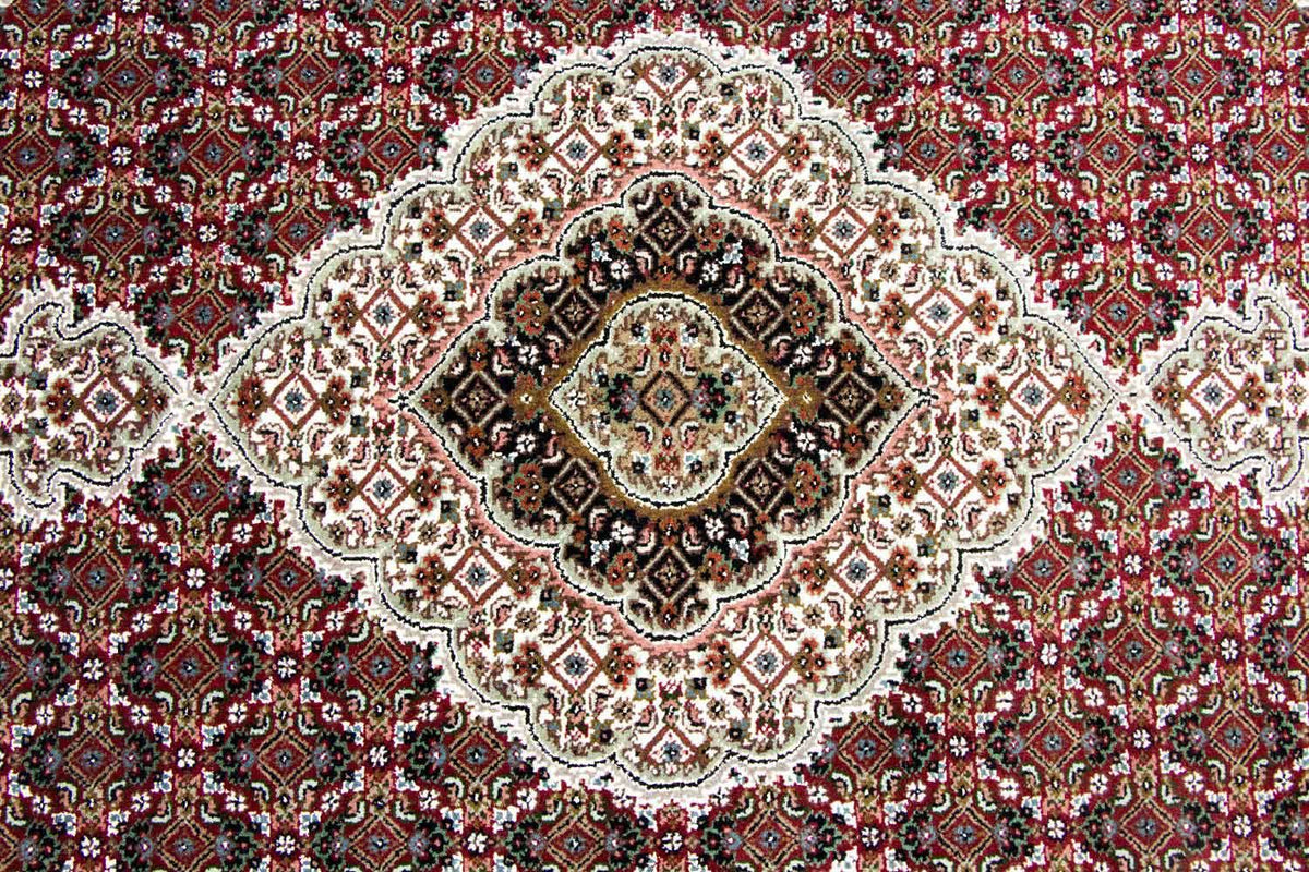 Tapis persan - Tabriz - 233 x 163 cm - rouge