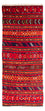 Tapis de couloir Tapis Kelim - Vieux - 350 x 145 cm - multicolore