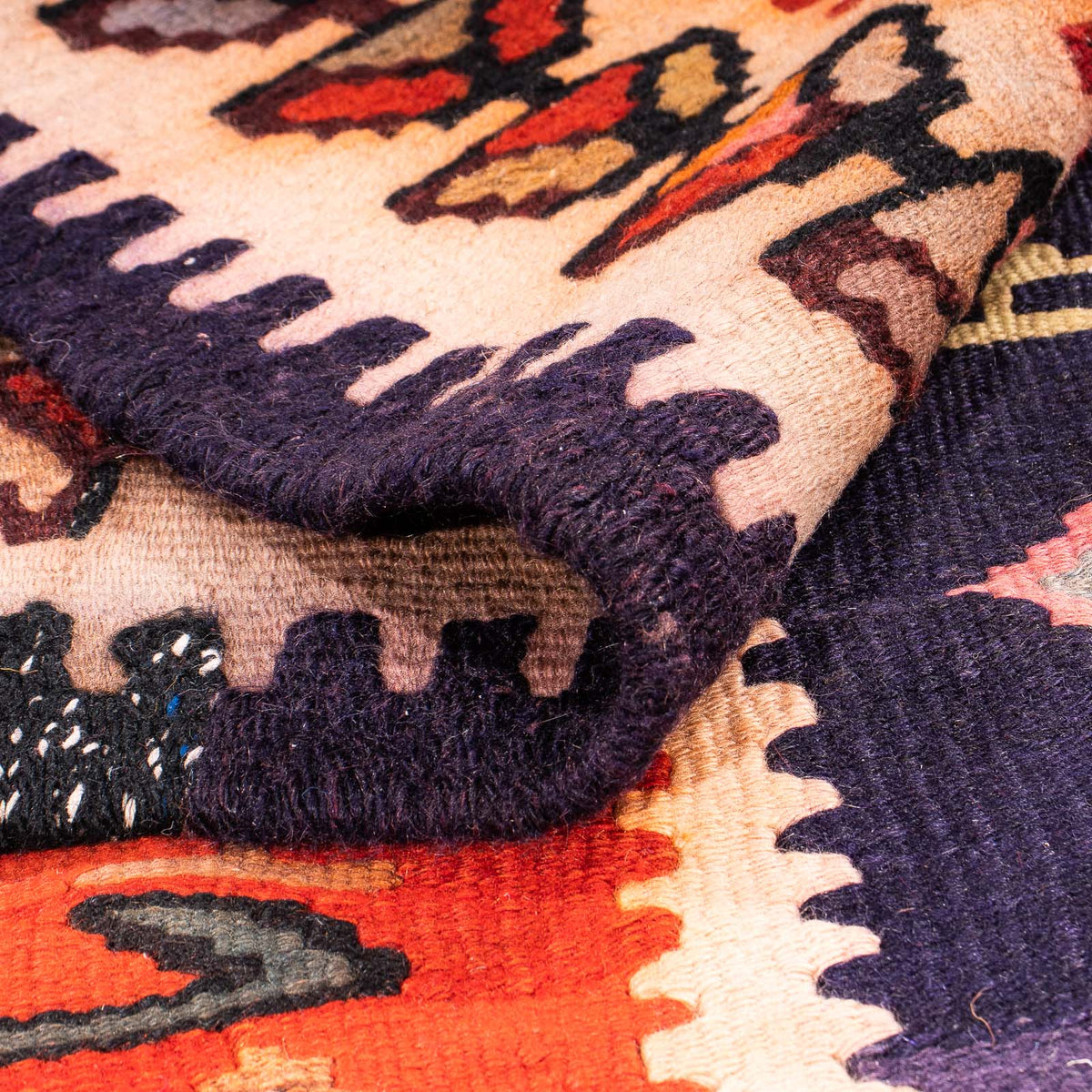 Tapis Kelim - Vieux - 295 x 185 cm - multicolore