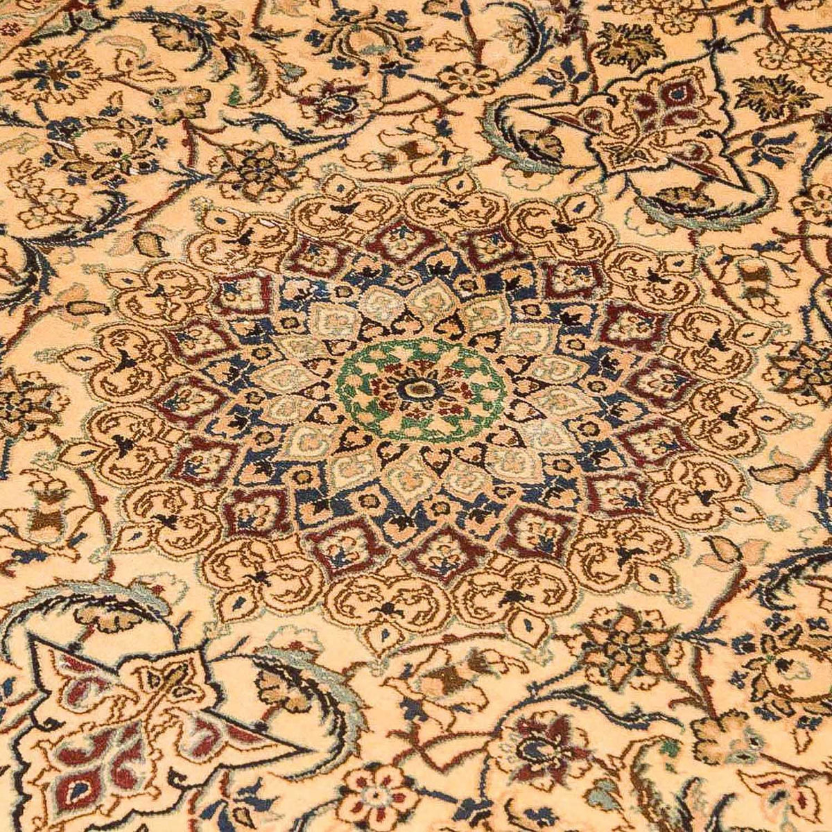 Tapis persan - Nain - Royal - 215 x 132 cm - beige