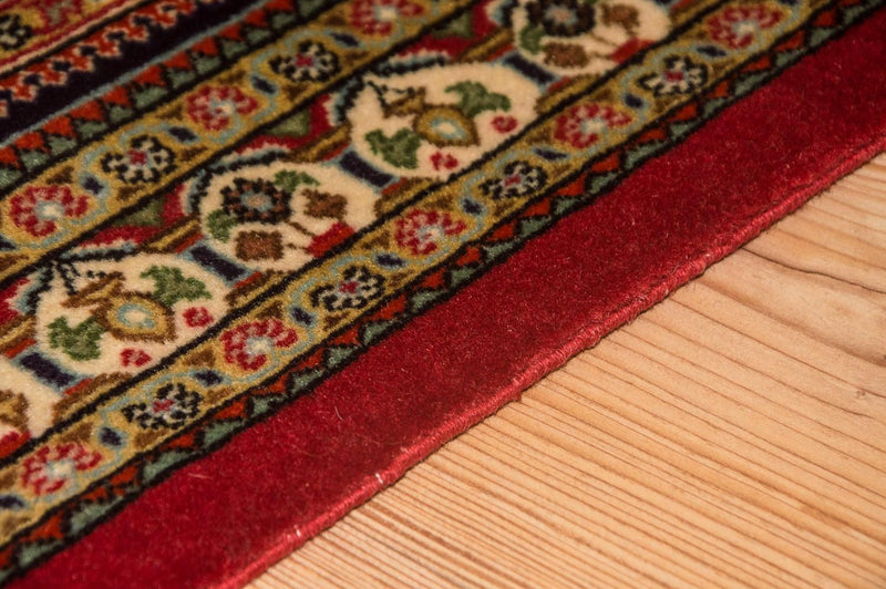 Tapis persan - Ghom - 108 x 82 cm - bleu