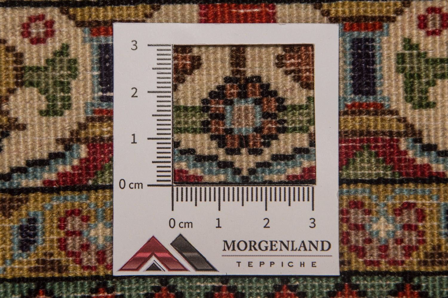 Tapis persan - Ghom - 108 x 82 cm - bleu