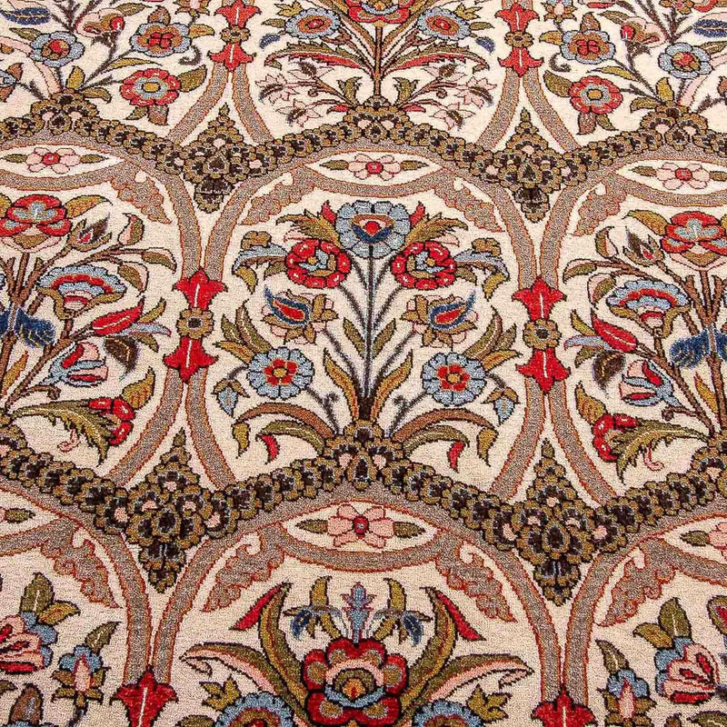 Tapis persan - Ghom - 215 x 141 cm - rouge