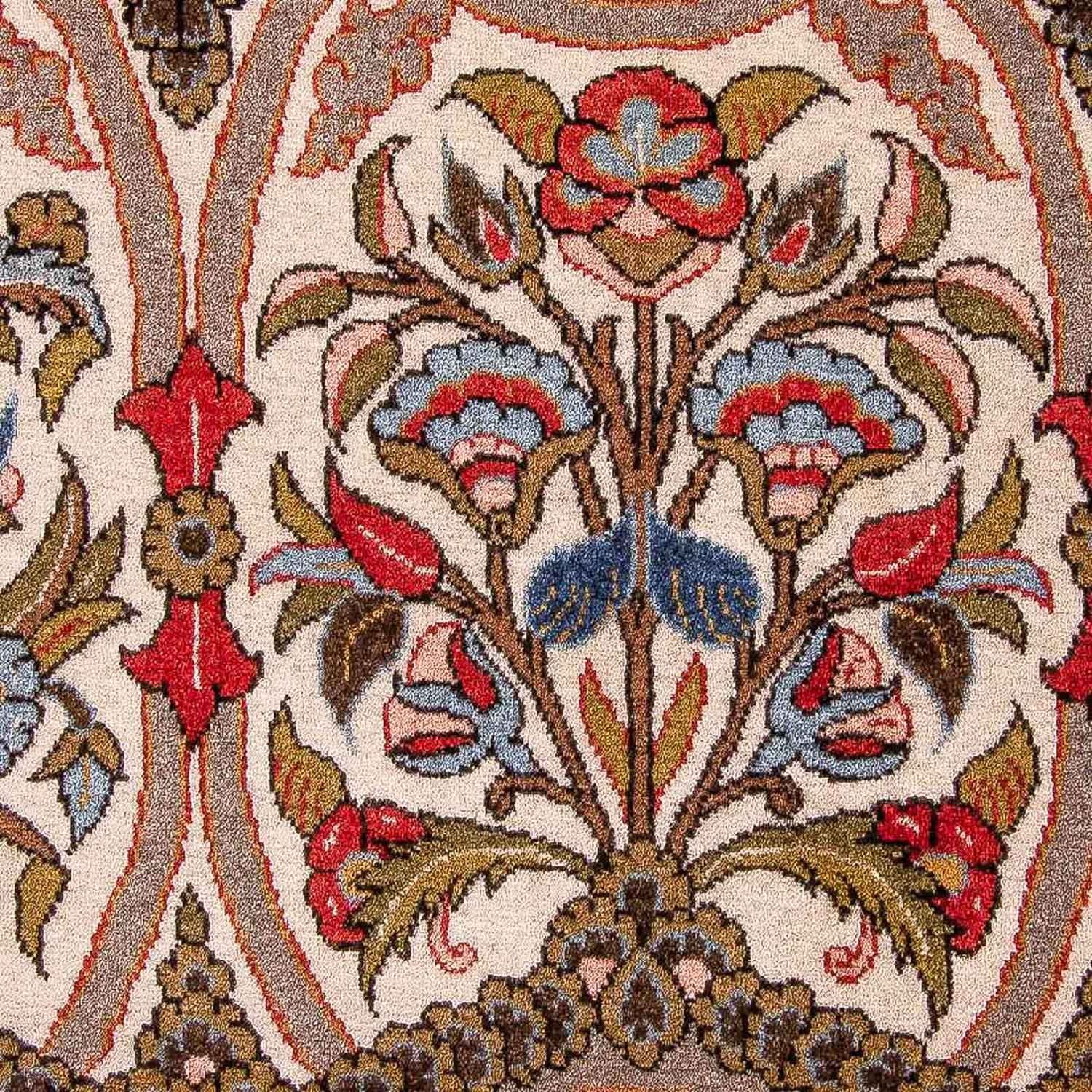 Tapis persan - Ghom - 215 x 141 cm - rouge