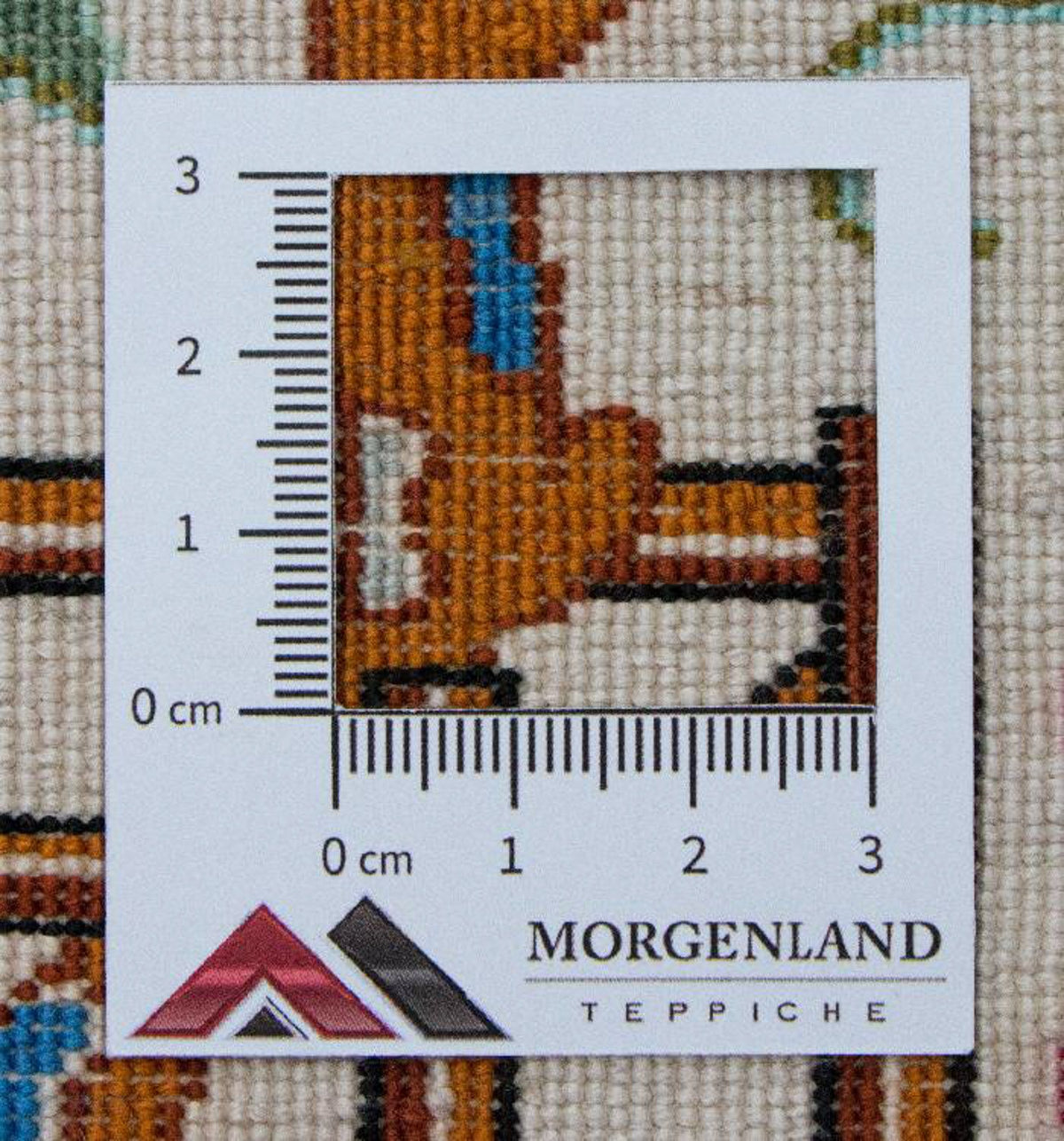 Tapis en soie - Ghom soie - Premium - 77 x 57 cm - beige