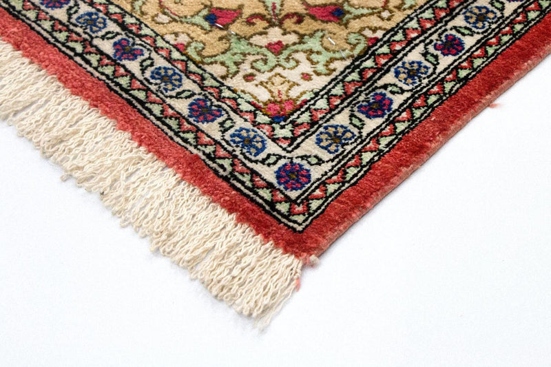 Tapis en soie - Ghom soie - Premium - 75 x 56 cm - bleu