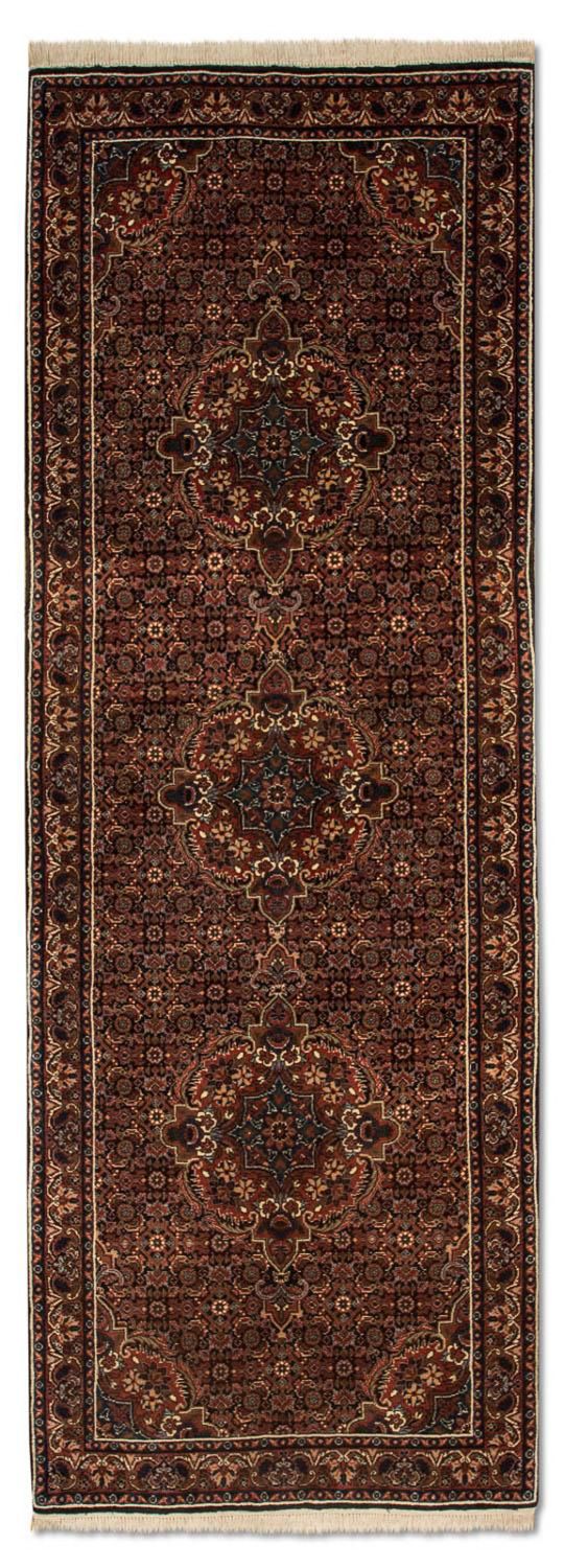 Tapis de couloir Tapis persan - Bidjar - 214 x 75 cm - multicolore