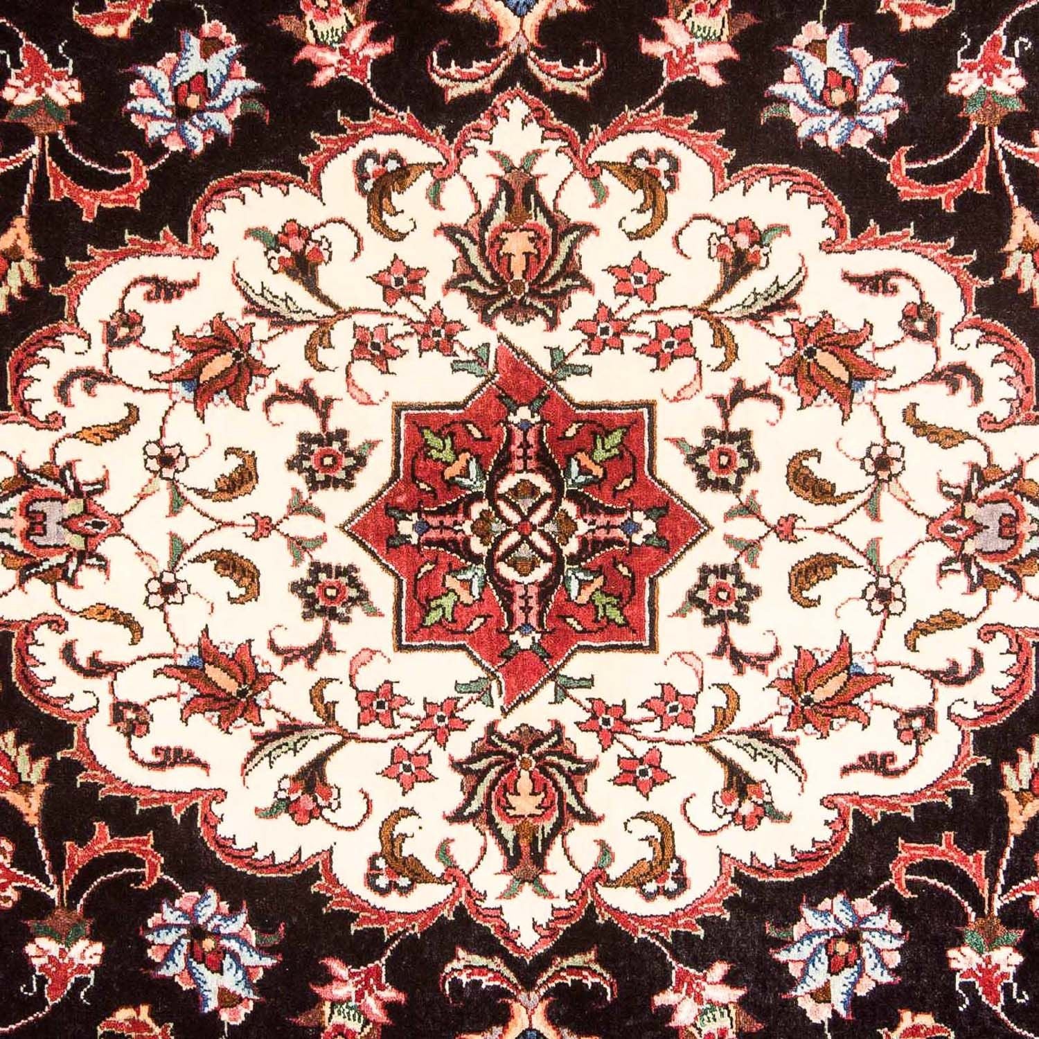 Tapis persan - Bidjar - 213 x 128 cm - bleu foncé