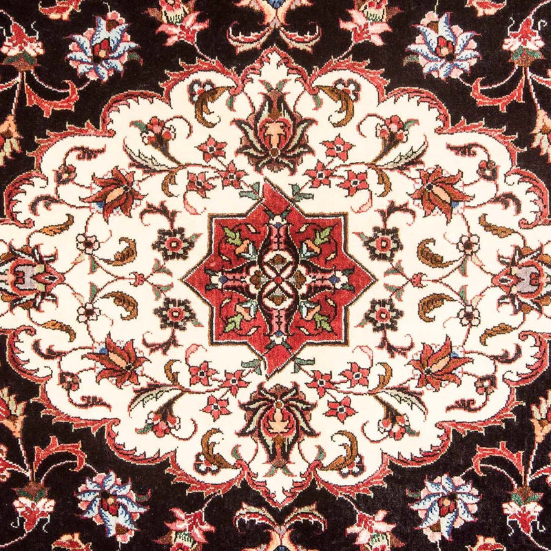 Tapis persan - Bidjar - 213 x 128 cm - bleu foncé