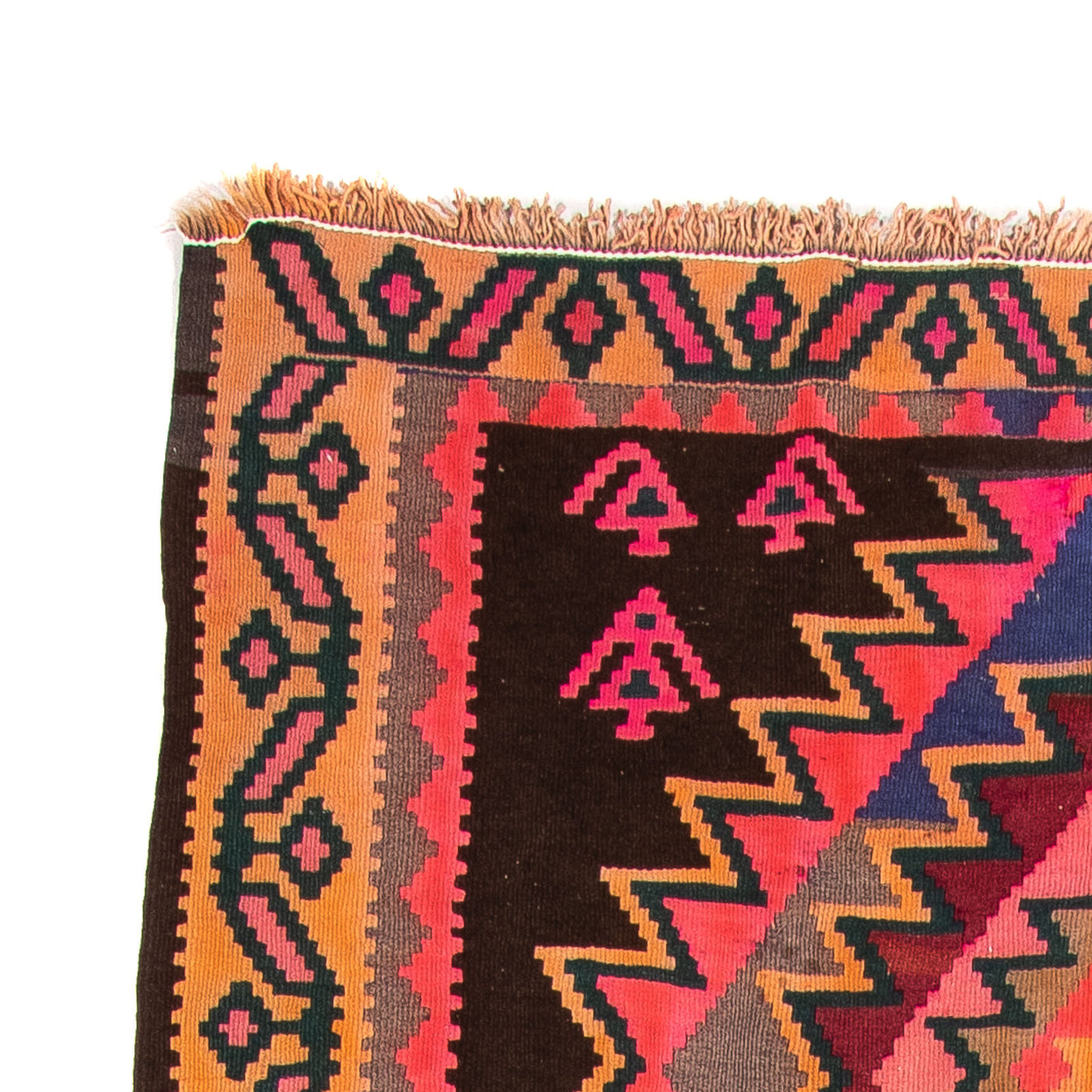 Tapis Kelim ancien / antique Tapis 335x150cm