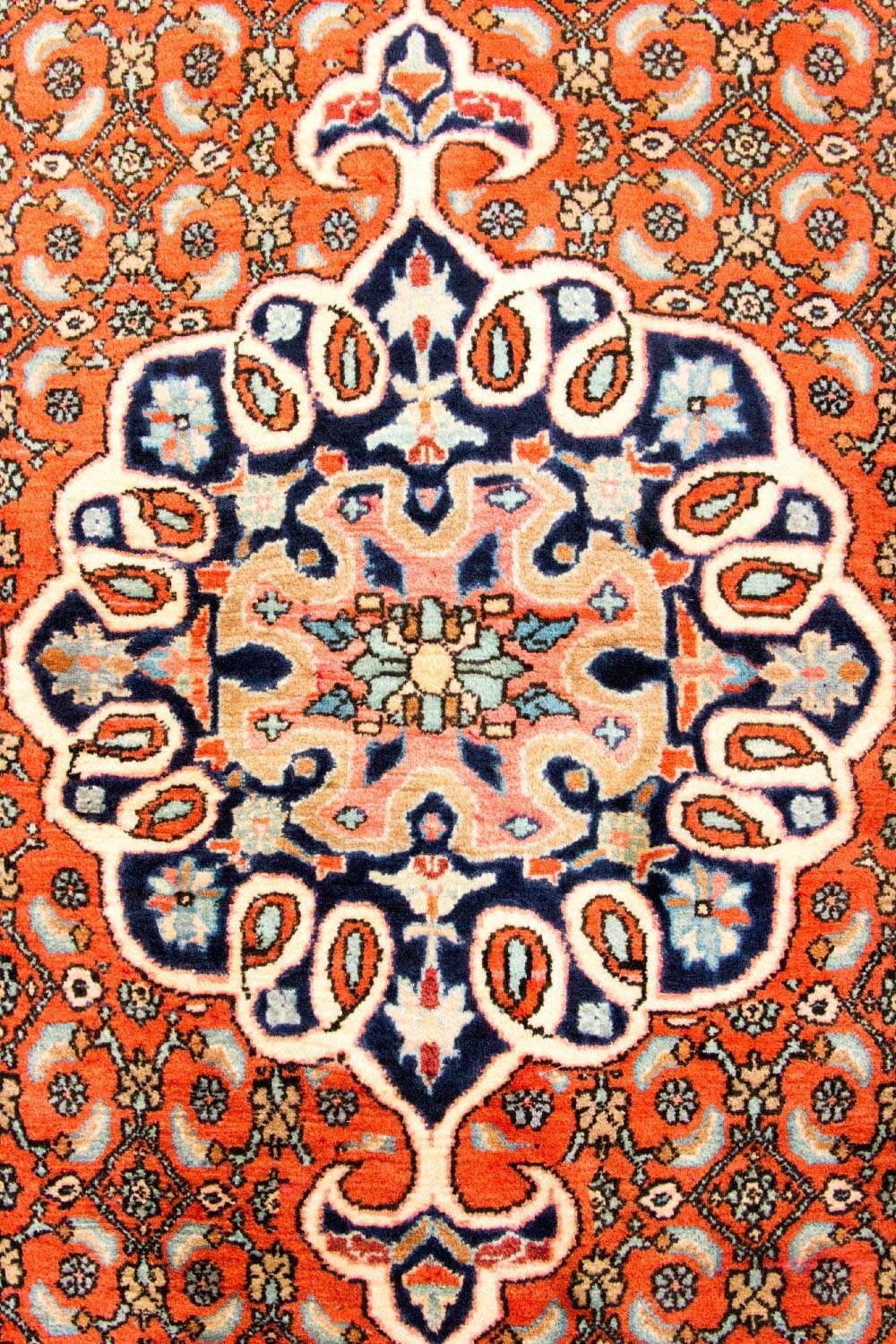 Tapis persan - Bidjar - 165 x 120 cm - orange