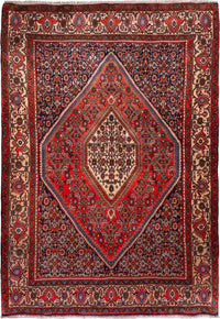Tapis persan - Bidjar - 181 x 120 cm - rouge