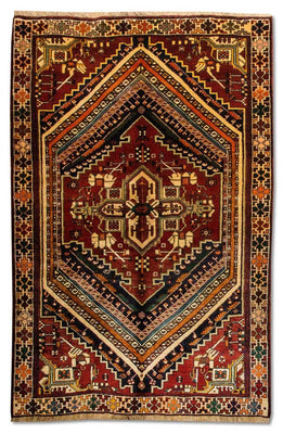 Tapis persan - Nomadic - 212 x 125 cm - bleu