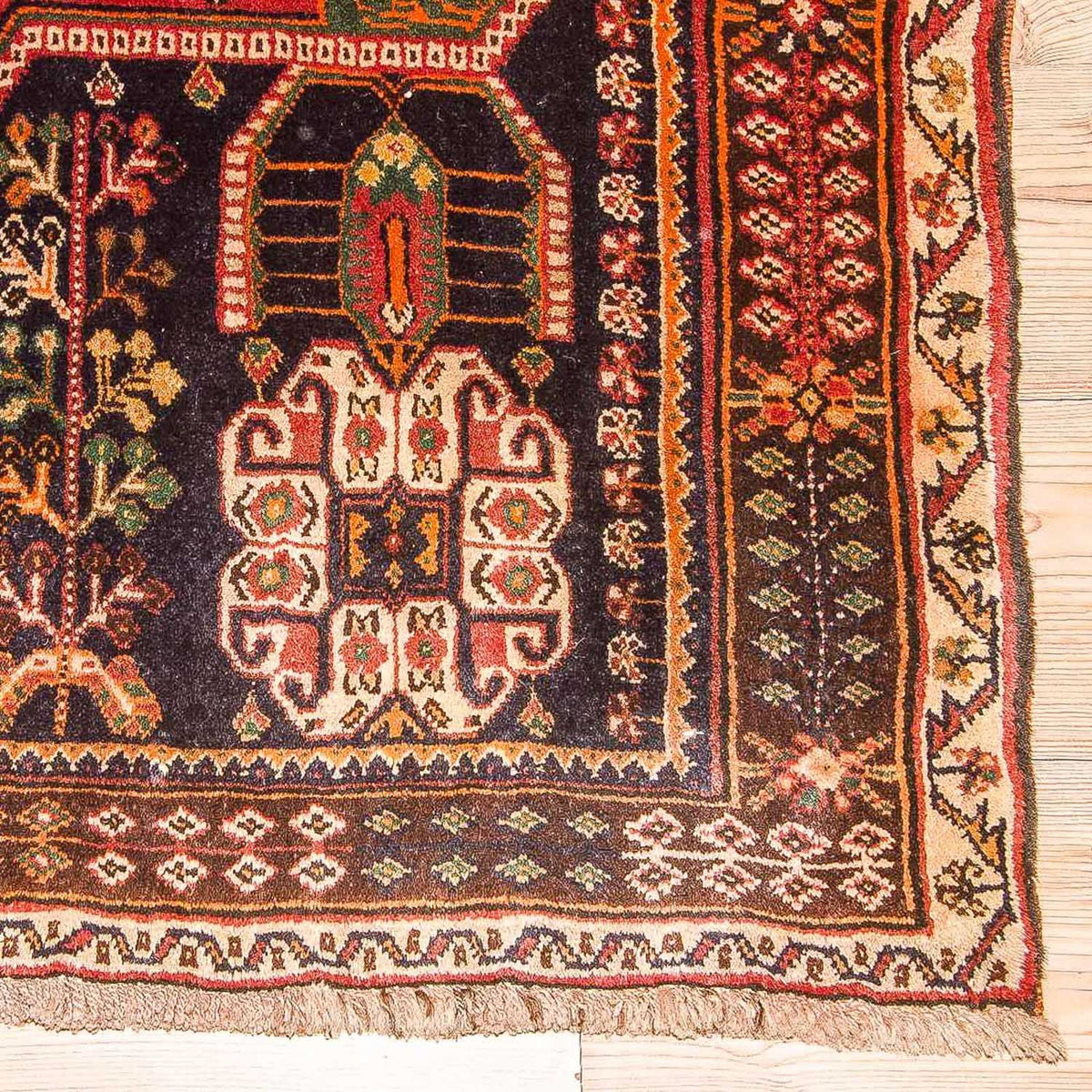 Tapis persan - Nomadic - 253 x 161 cm - rouille