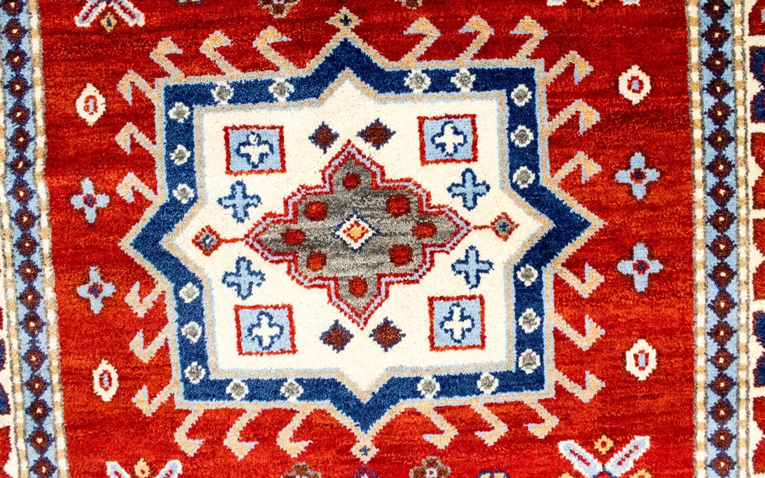 Tapis oriental - 244 x 169 cm - rouge