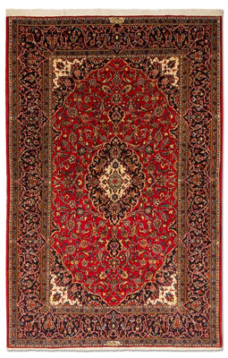 Tapis persan - Keshan - 216 x 141 cm - rouge