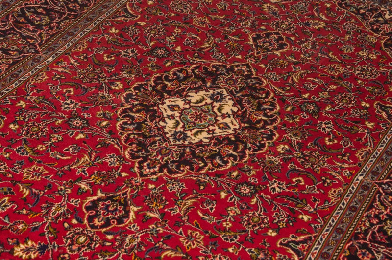 Tapis persan - Keshan - 216 x 141 cm - rouge