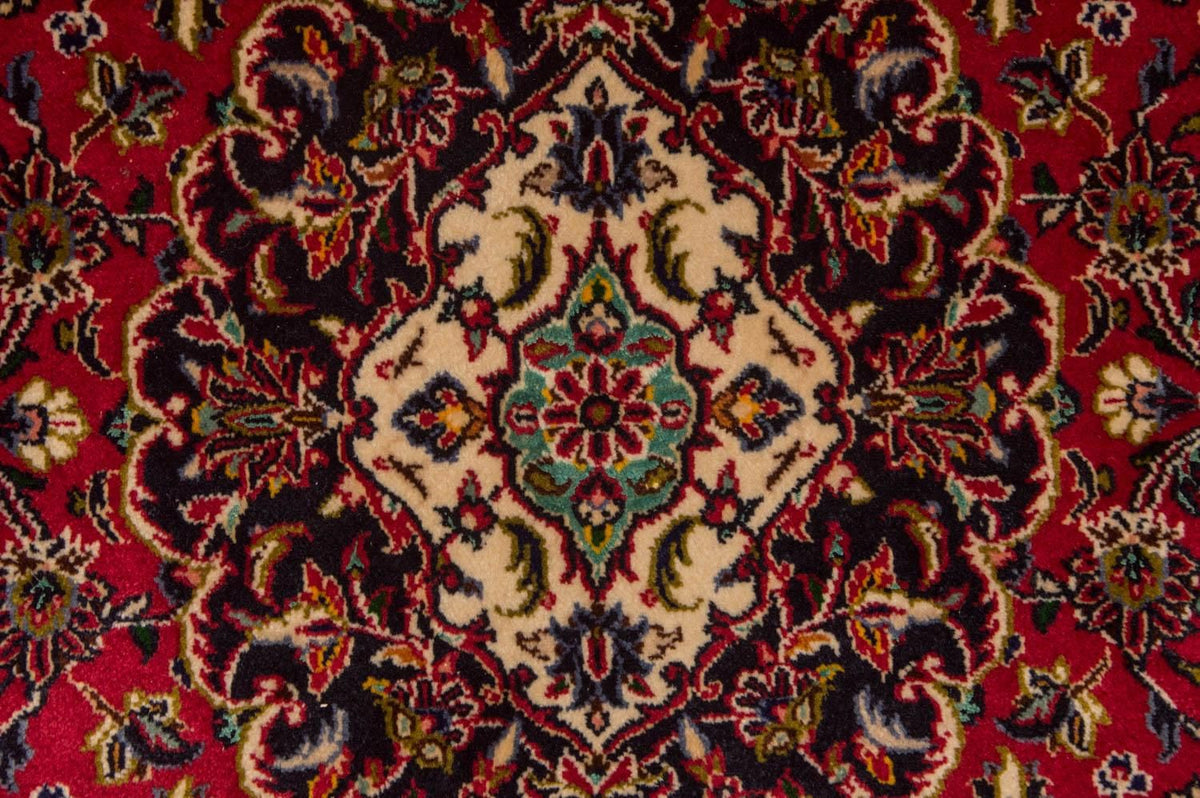 Tapis persan - Keshan - 216 x 141 cm - rouge