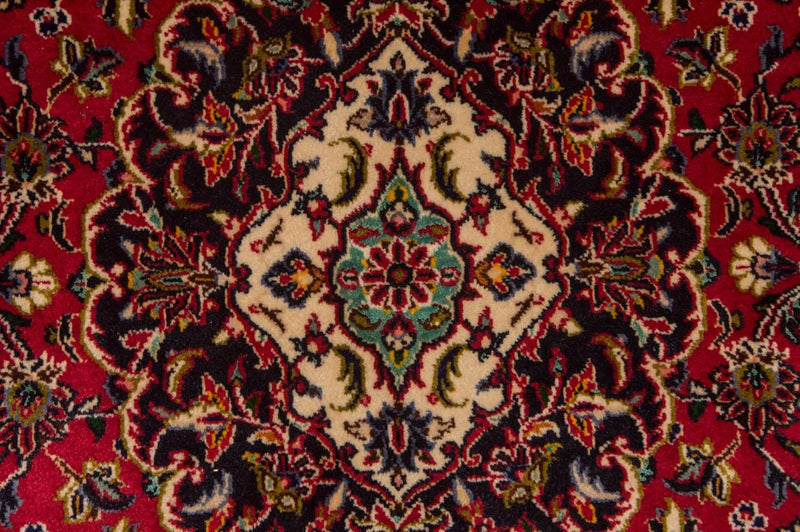 Tapis persan - Keshan - 216 x 141 cm - rouge
